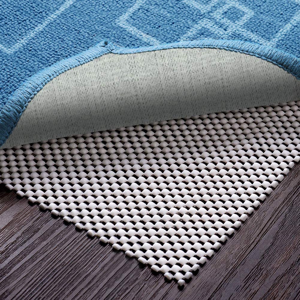 Rug Grippers, Triangle Anti Slip and Non Curling Carpet Gripper, Keep Rug  in The Place and Protect Floor Washable and Reusable Rug pad, Non-Trace