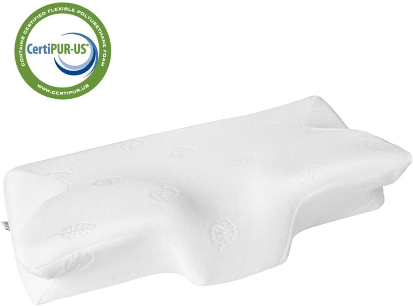 MARNUR Orthopedic Memory Foam Pillow For Stomach Sleepers