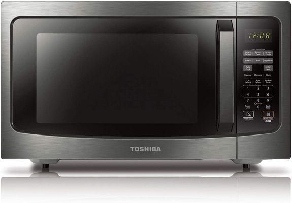 Toshiba ML-EM34P(SS) 1100W Stainless Smart Countertop Microwave Oven, 1.3 Cu-Feet