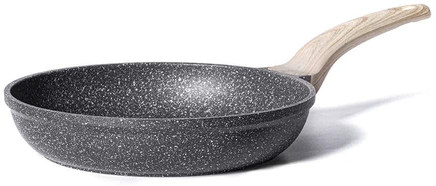 Nonstick Ceramic Frying Pan Skillet, 8-Inch, Non-Toxic Chef Pan by SENSARTE
