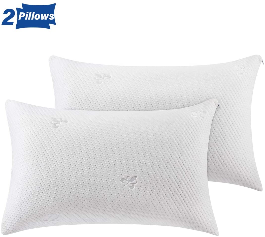 coolzonshreddedmemoryfoampillows2packpillows