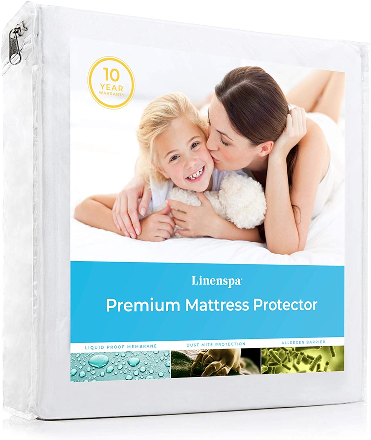 Utopia Bedding  Bamboo Waterproof Breathable Mattress Protector – Utopia  Deals