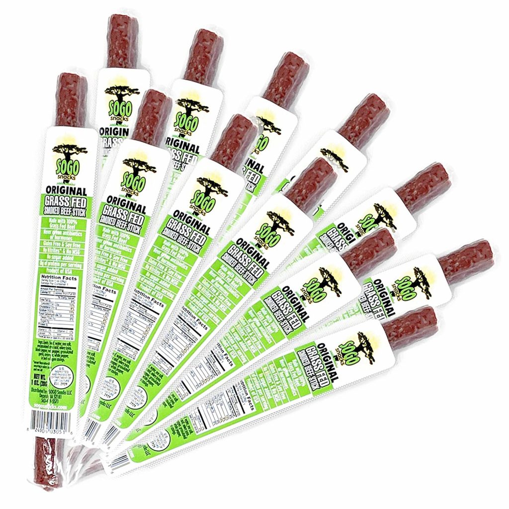 CHOMPS Original Grass-Fed Beef Jerky Sticks