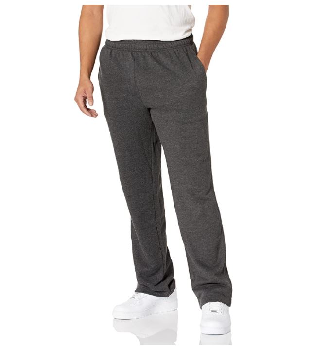 Amazon Essentials Men's Straight-Legged Fleece Pants