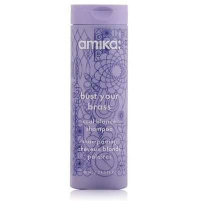 Amika-bust-your-brass-cool-blonde-purple-shampoo