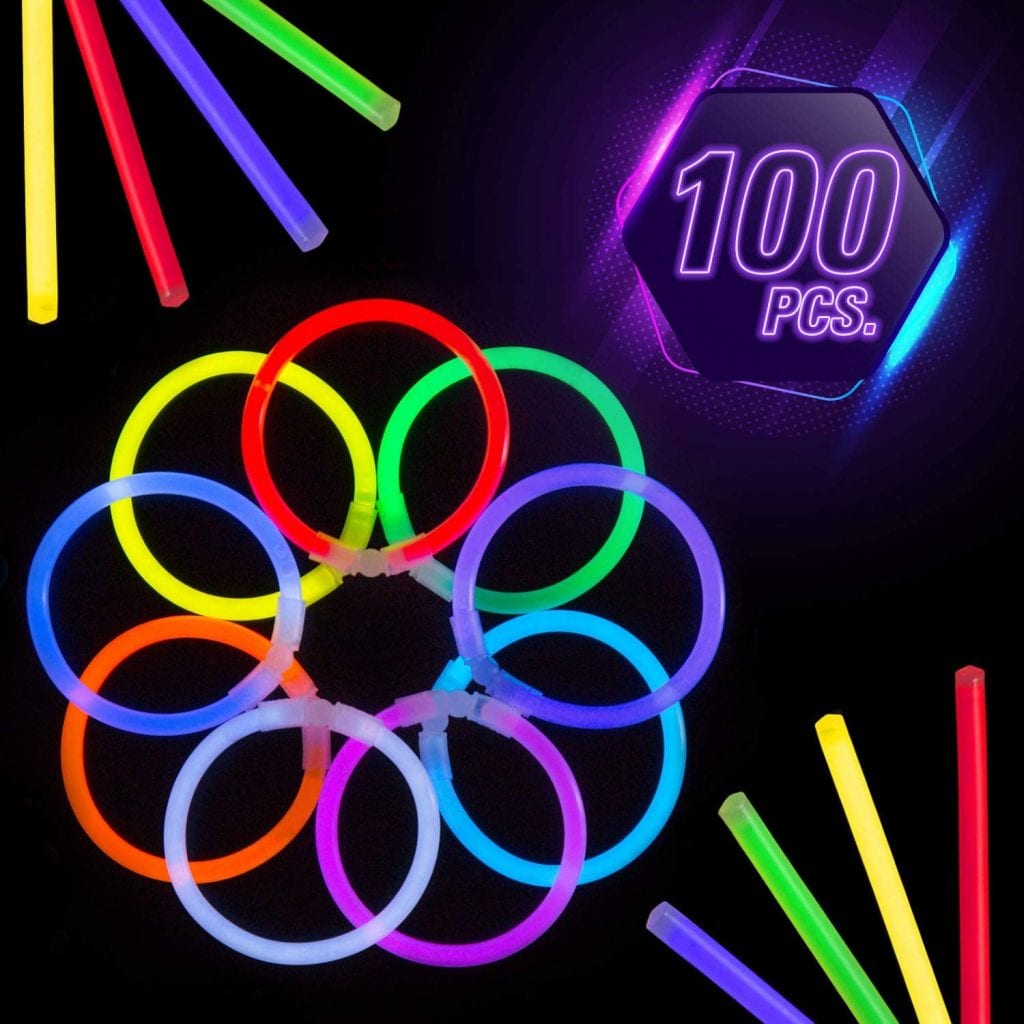 Partysticks Long Lasting Non Toxic Glow Sticks Pack