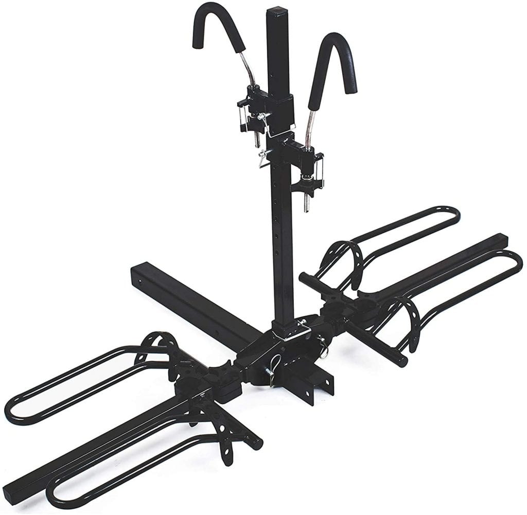 MaxxHaul Compact Storage Hitch Bike Rack, 2Bike