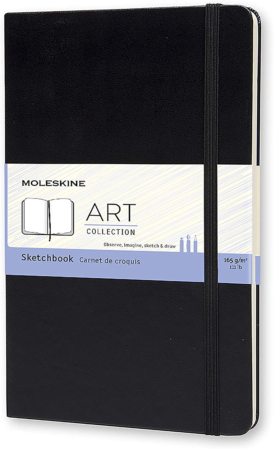 Sketchbook: Carnet de croquis | Skizzenbuch | Album da disegno | スケッチブック |  Cuaderno de bocetos: 100 Blank Page Sketch Book for Drawing, Doodling 