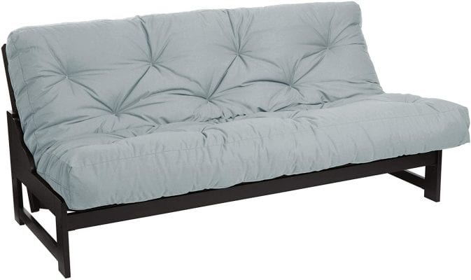 10-inch cotton twill futon mattress by mozai