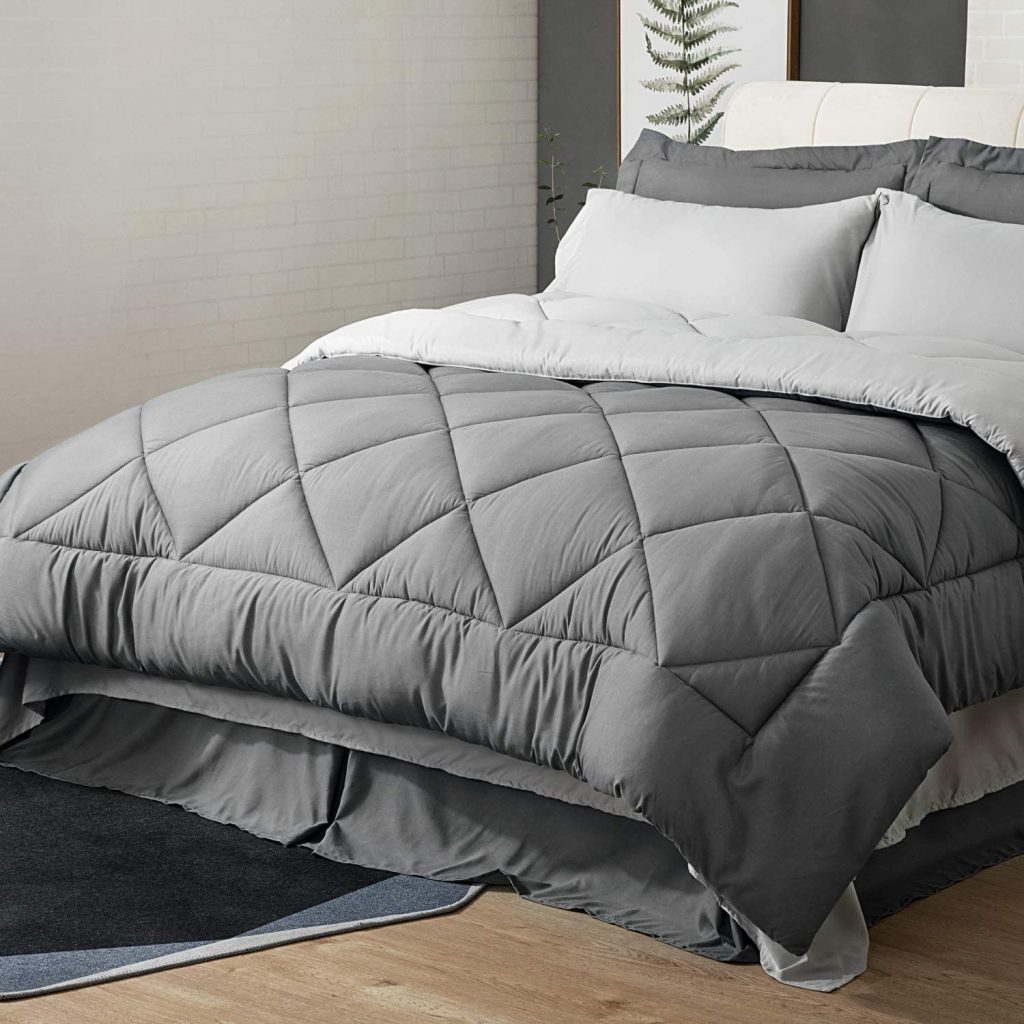 bedsure-reversible-queen-comforter-set-8-piece