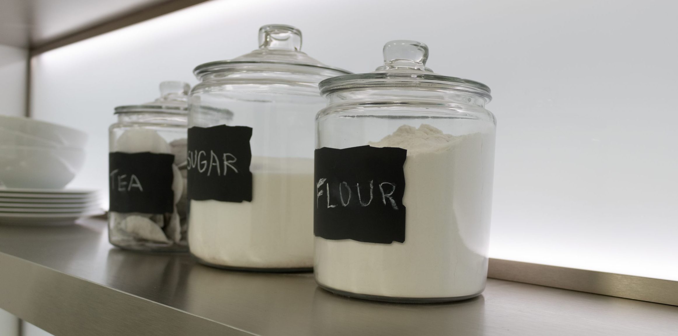 Flour and Sugar Canisters You Can Make Yourself - Cleverly Simple