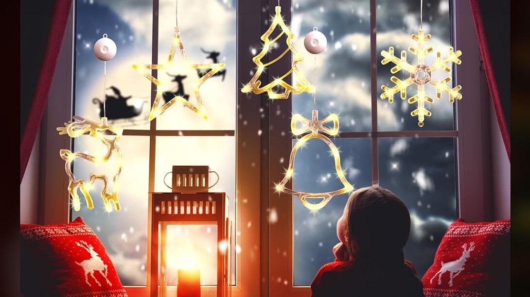 10 best Christmas window lights for holiday decorating