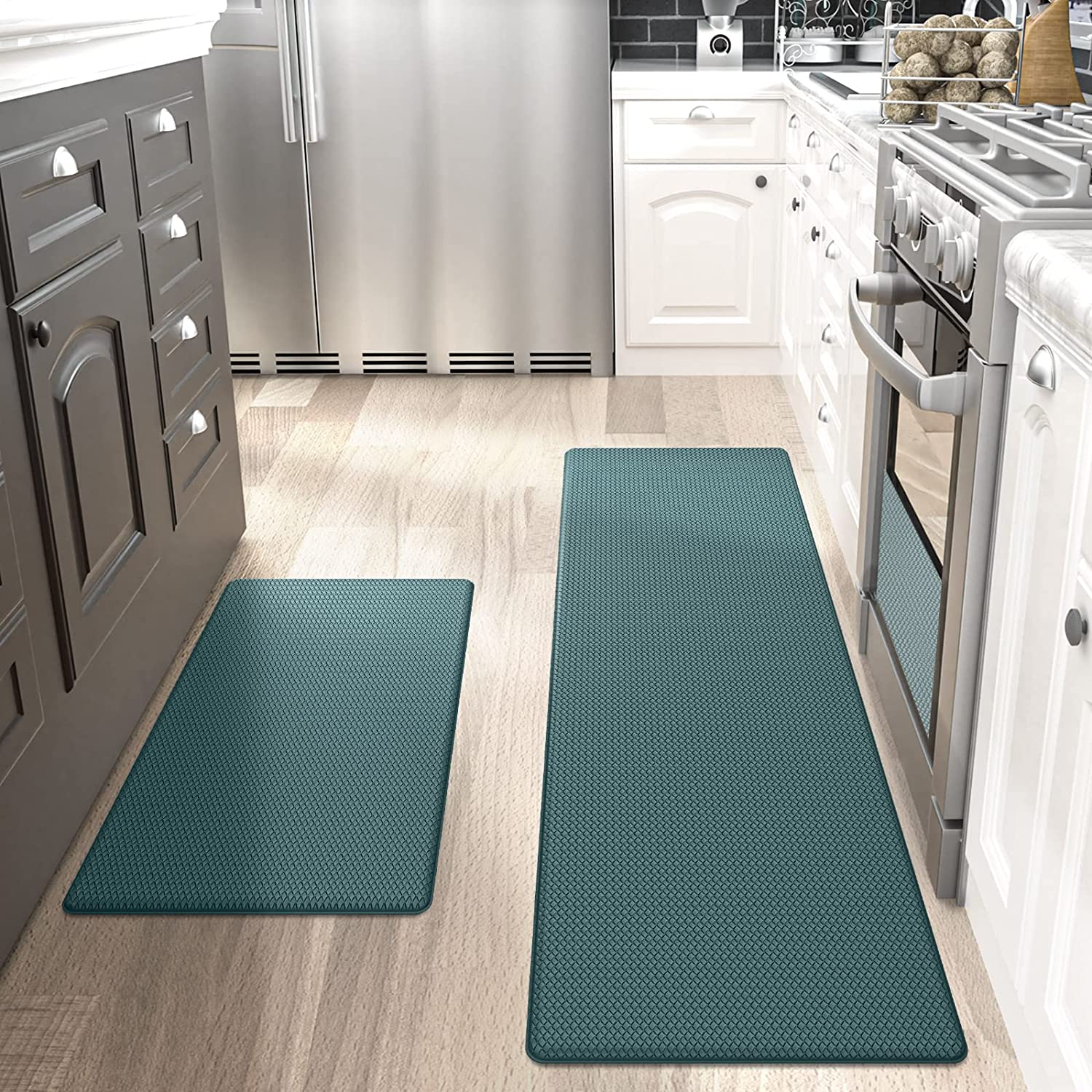 WISELIFE Water Resistant Non-Skid Anti-Fatigue Kitchen Mat
