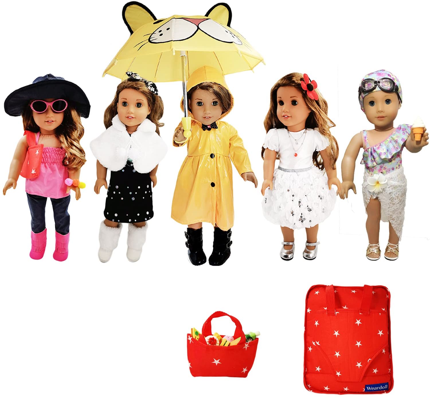 Weardoll Mix And Match American Girl Doll Clothes 18 Inch