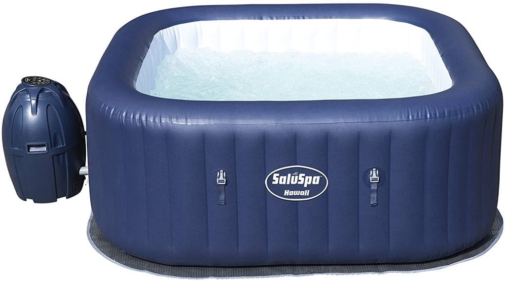 Coleman SaluSpa Easy Operate Inflatable Hot Tub, 6-Person