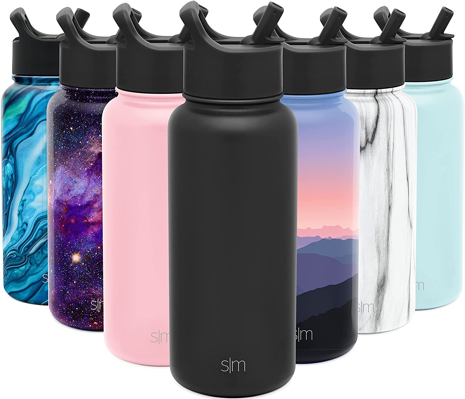 Simple Modern Fashionable Sports Water Bottle - Insulated Narrow