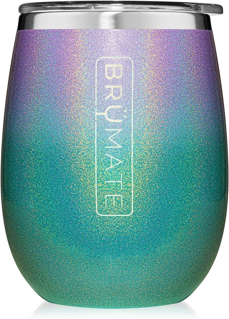 BrüMate Uncork'd Non-Slip Insulated Wine Tumbler, 14-Ounce