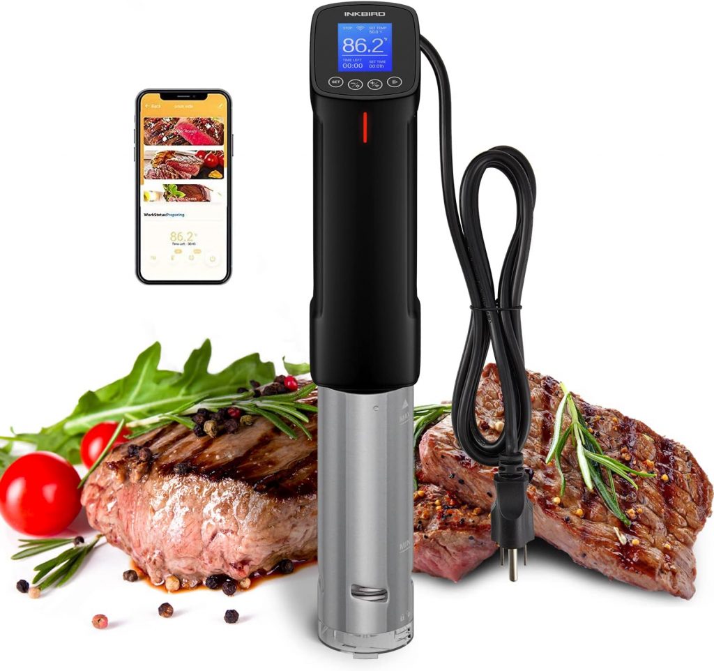 SOUSVIDE ART Hands-Free Sous Vide Immersion Cooker, 1000-Watt