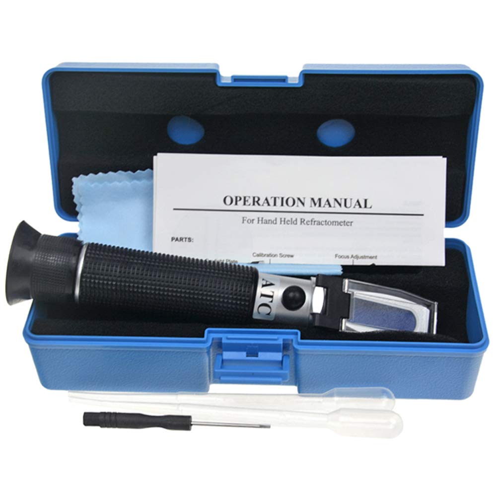 Magnum Media Salinity Specific Gravity & PPT Refractometer