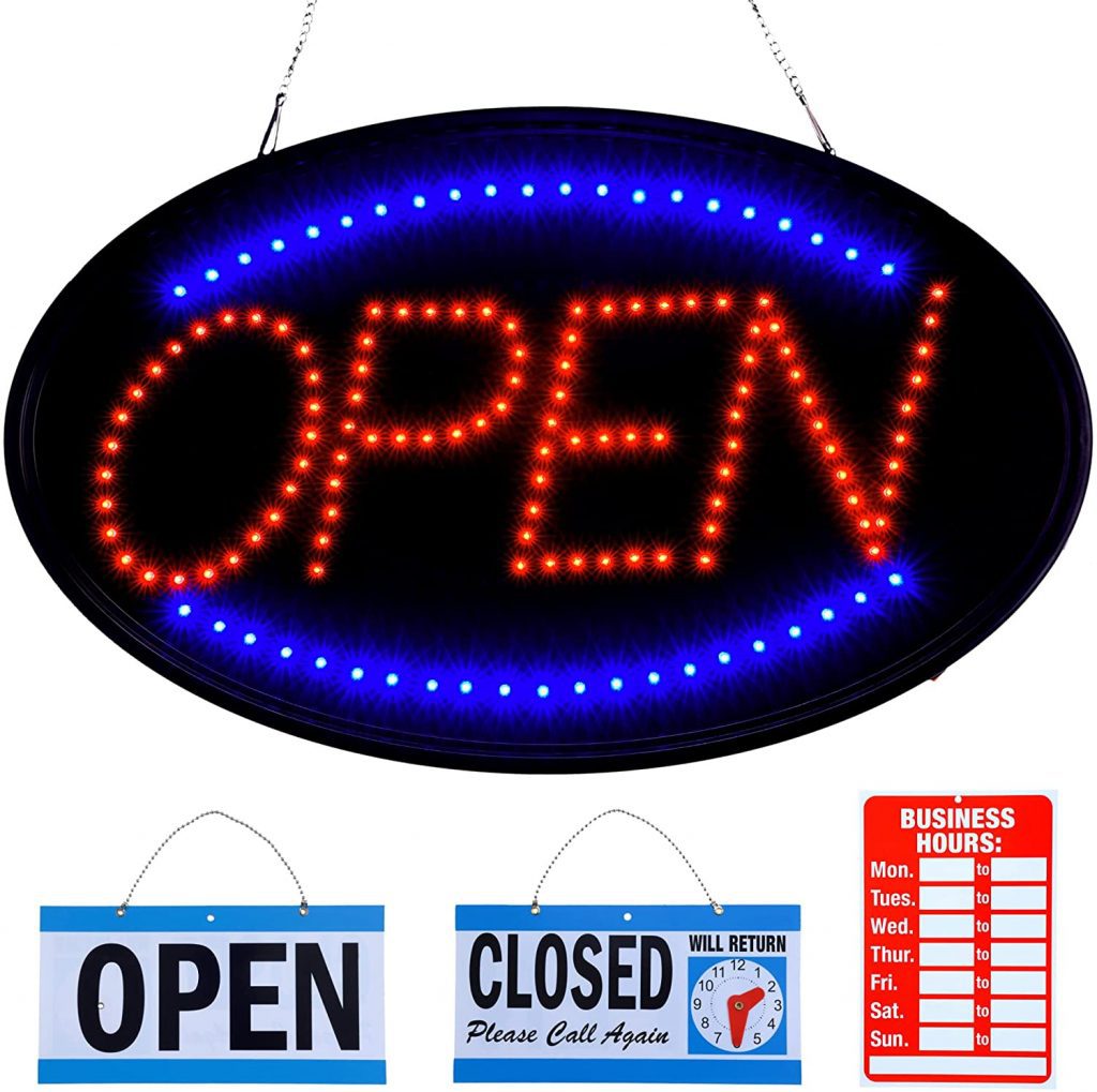 The Best Open Sign | Reviews, Ratings, Comparisons