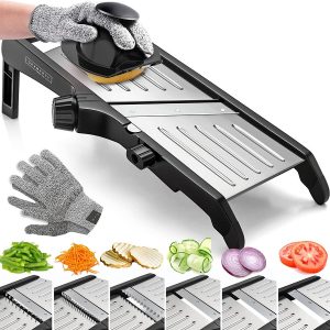 Gramercy Kitchen Company Manual Adjustable Mandoline Slicer