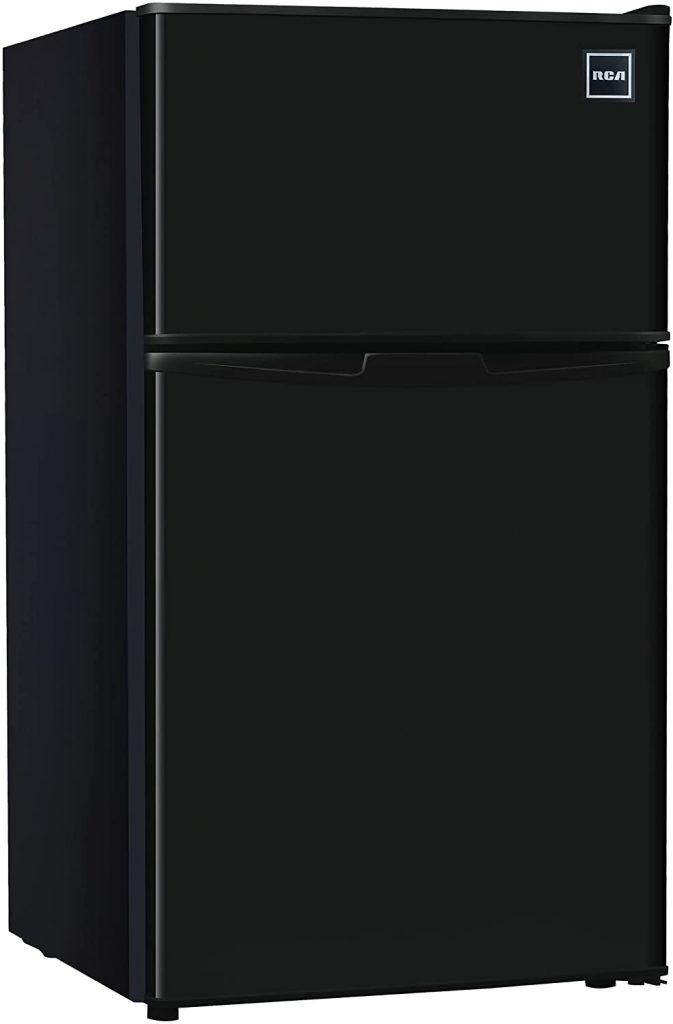 RCA RFR322-B Single Reversible Door Mini Fridge & Freezer