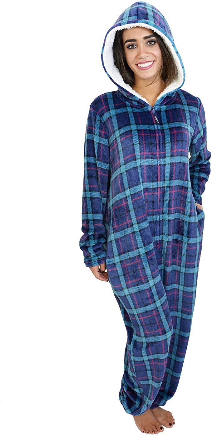 Hotouch Thermal Underwear Onesie Pajamas For Women