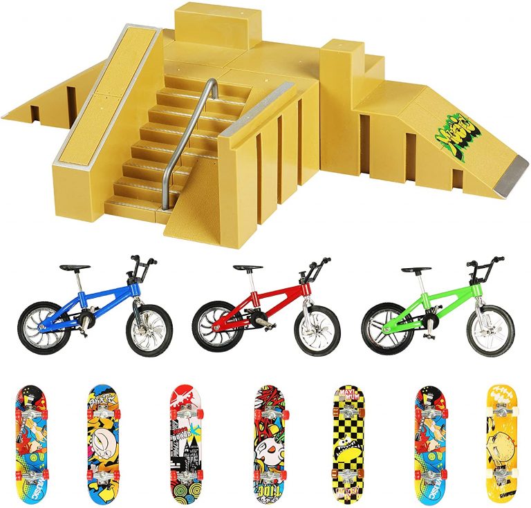 Braille Skateboarding Warehouse Rails & Ramps Fingerboard Set