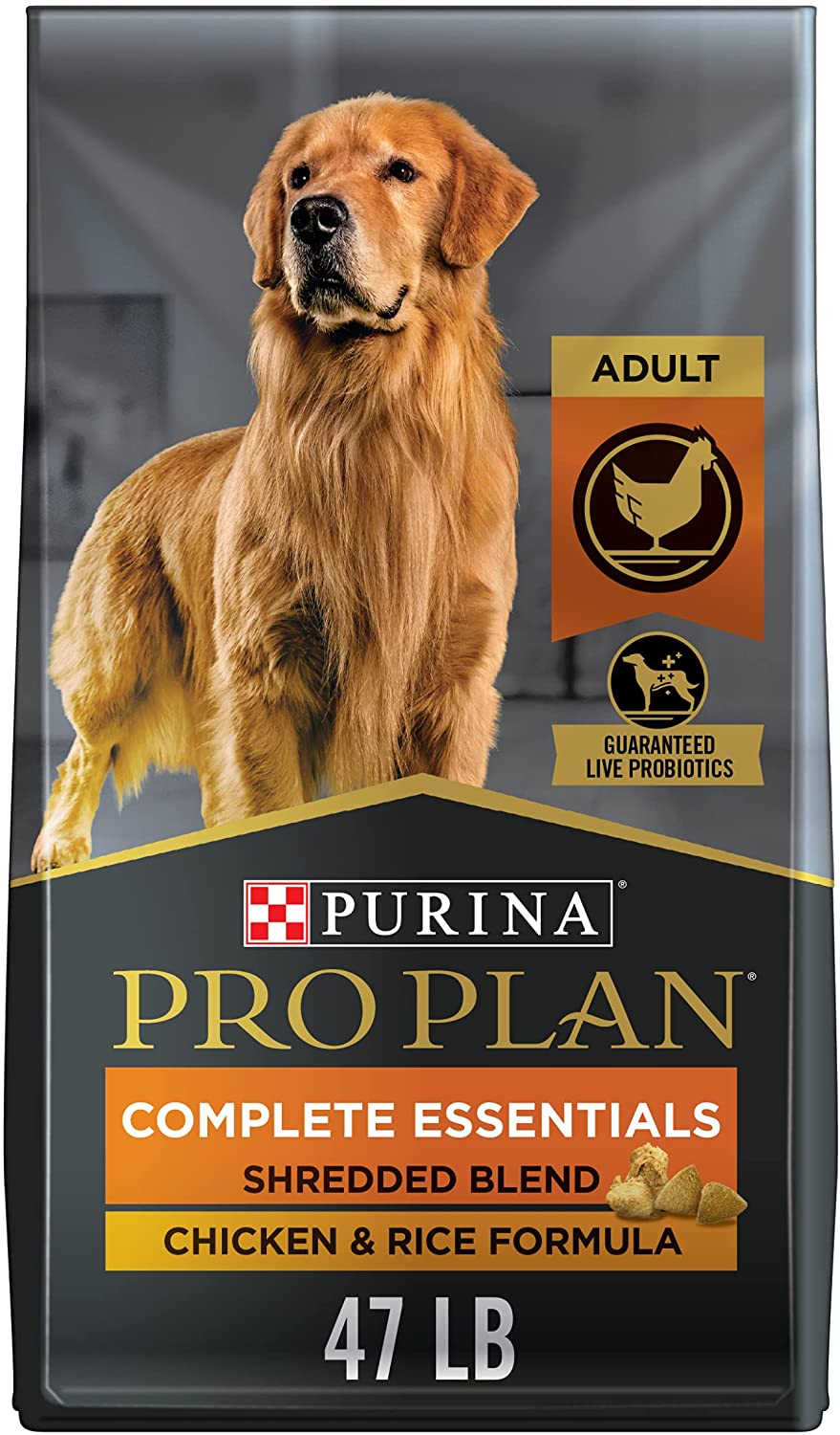 Purina pro plan hard kibble real chicken dry dog food dry dog food