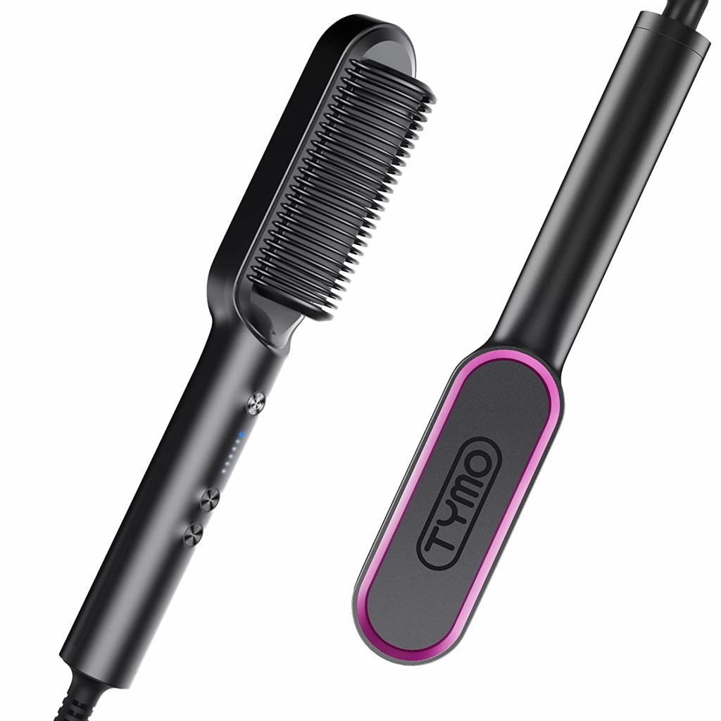 OMO TEAM Ceramic Coating & Ion Generator Hot Hair Brush