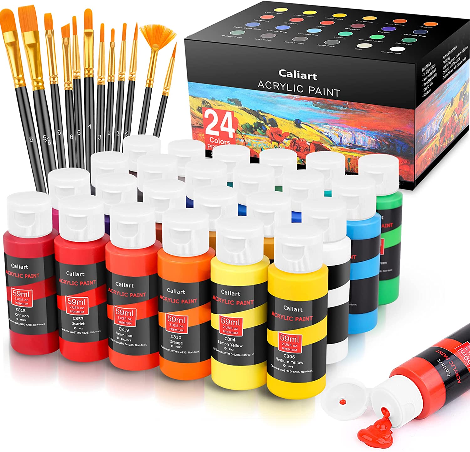 https://www.dontwasteyourmoney.com/wp-content/uploads/2021/12/caliart-brushes-acrylic-paint-craft-supplies-24-colors-craft-supplies.jpg