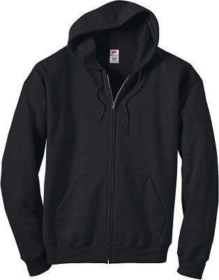 Hanes Eco-Smart Pill-Resistant Men's Zip-Up Hoodie