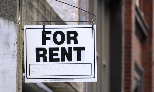 For Rent sign