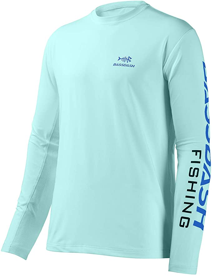 BASSDASH Moisture-Wicking Breathable Men's Fishing Shirt