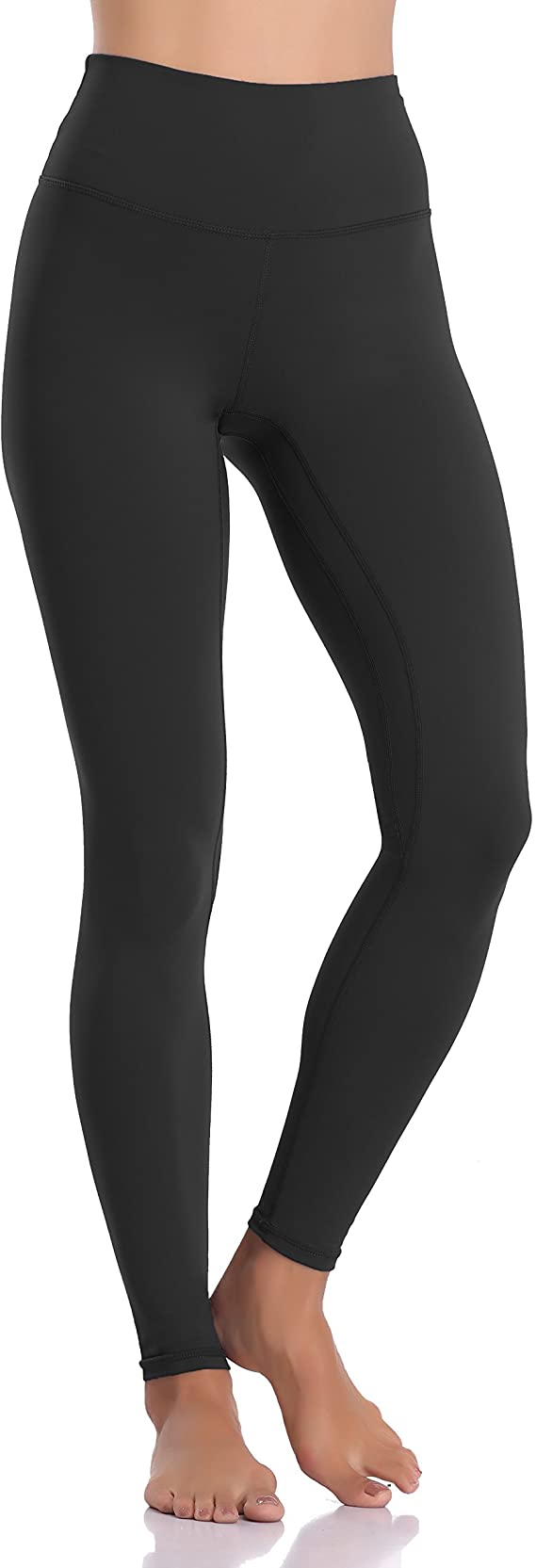 FULLSOFT 3 Pack Super Soft Black Leggings for Women-High Waist