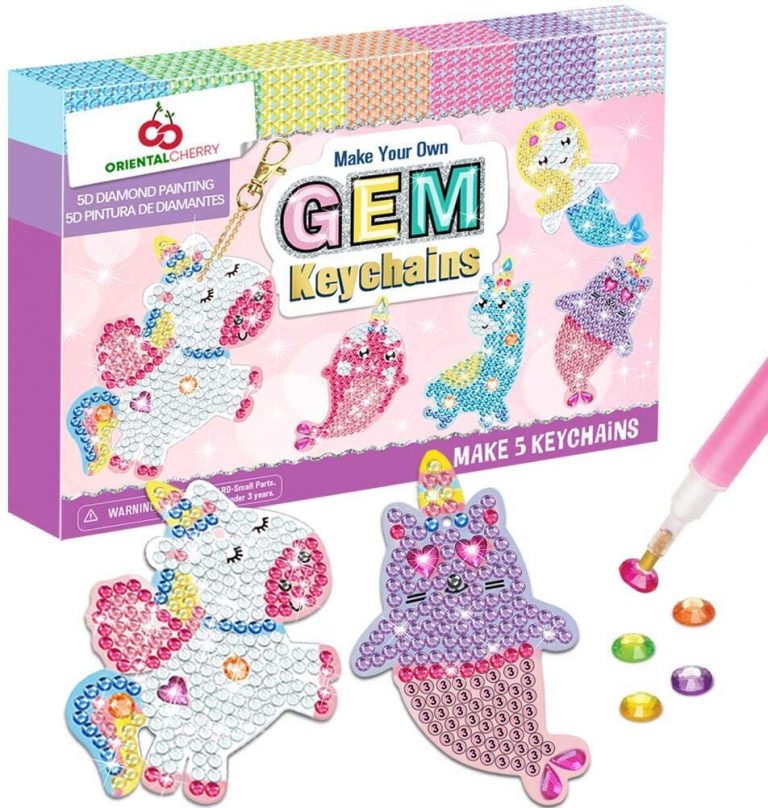 oriental-cherry-gem-keychains-art-kit-for-9-12-year-olds-art-kits-for-9