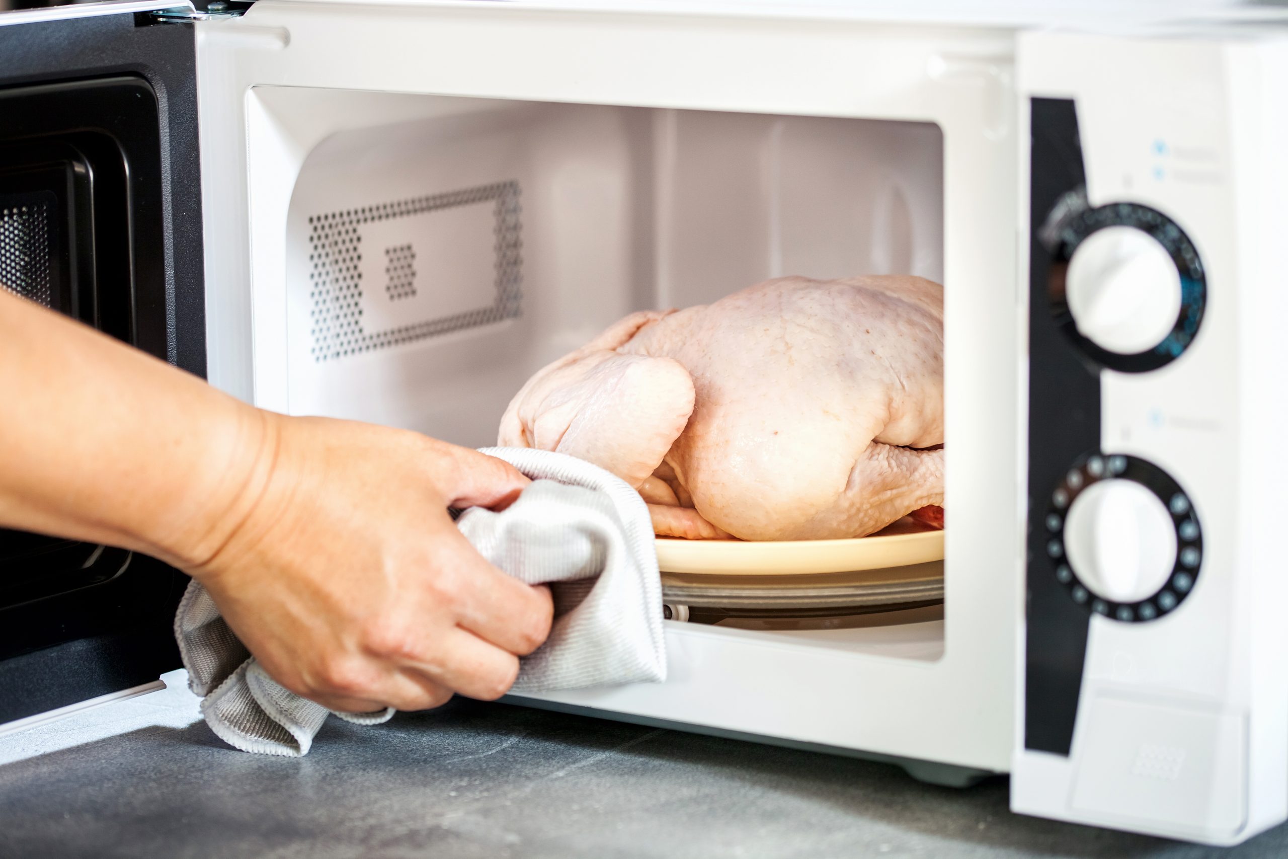 raw-chicken-in-the-microwave