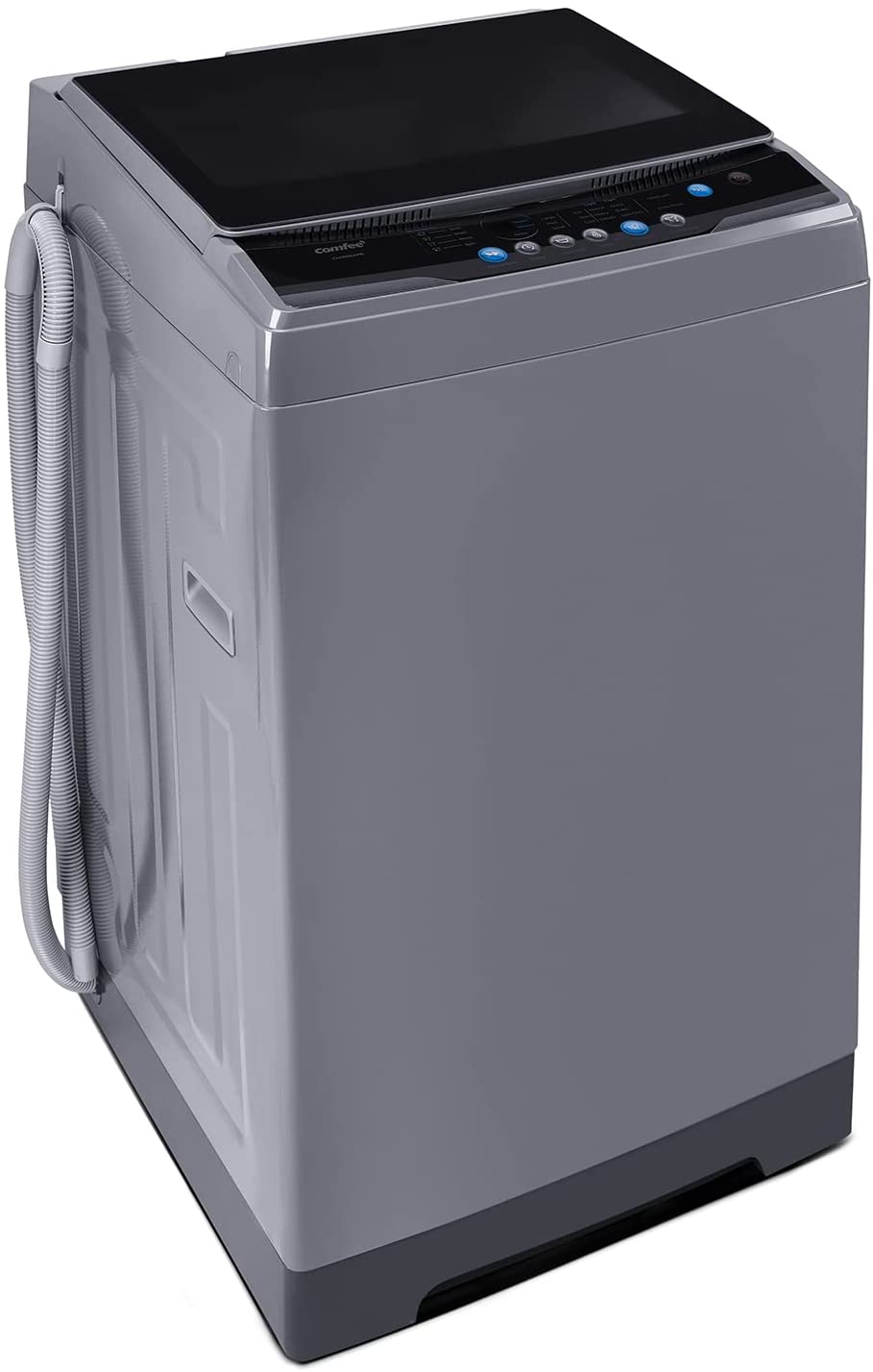 Super Deal Portable Compact Washing Machine, Mini Twin Tub Washing Machine w/Washer&Spinner, Gravity Drain Pump and Drain Hose