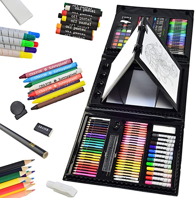 Inspiration Art Case Crayola Coloring Set for Kids, Crayola Kids Art Kit  140pcs