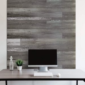 Urban Decor Peel & Stick Farmhouse Wood Vinyl Wall Paneling