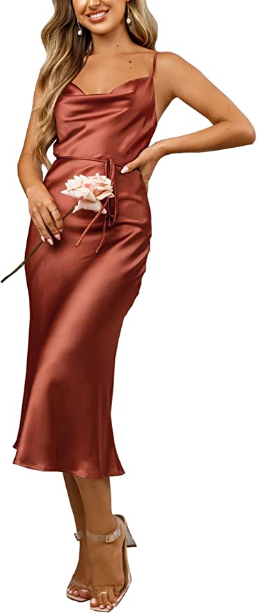 MSLG 910 Floral-Lace Wedding & Party Guest A-Line Dress