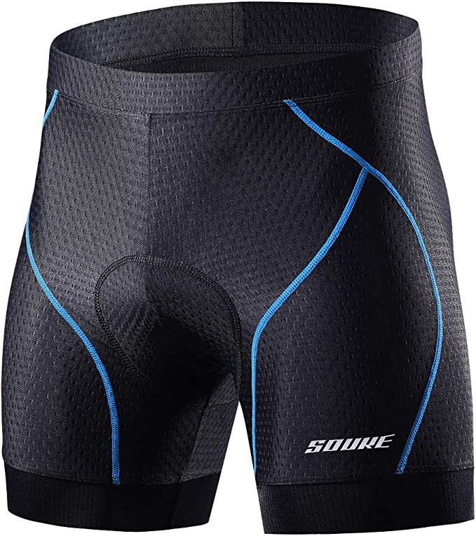  Ohuhu 3D Bicycle Cycling Underwear Shorts Black