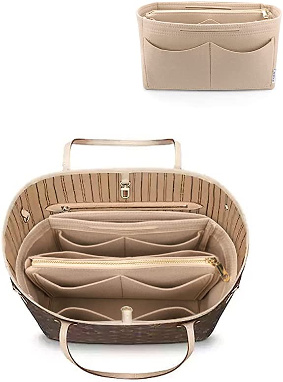 DGAZ Bag Organizer Insert For Hermes Cargo Picotin Bags, Silk Purse Or