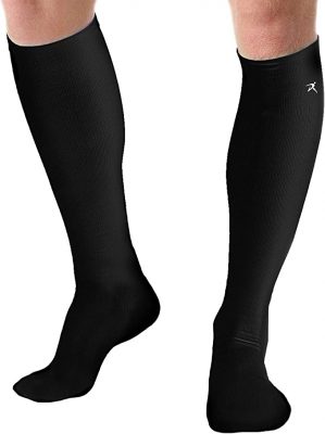 Bluemaple Copper Machine Washable Compression Socks, 6-Pair