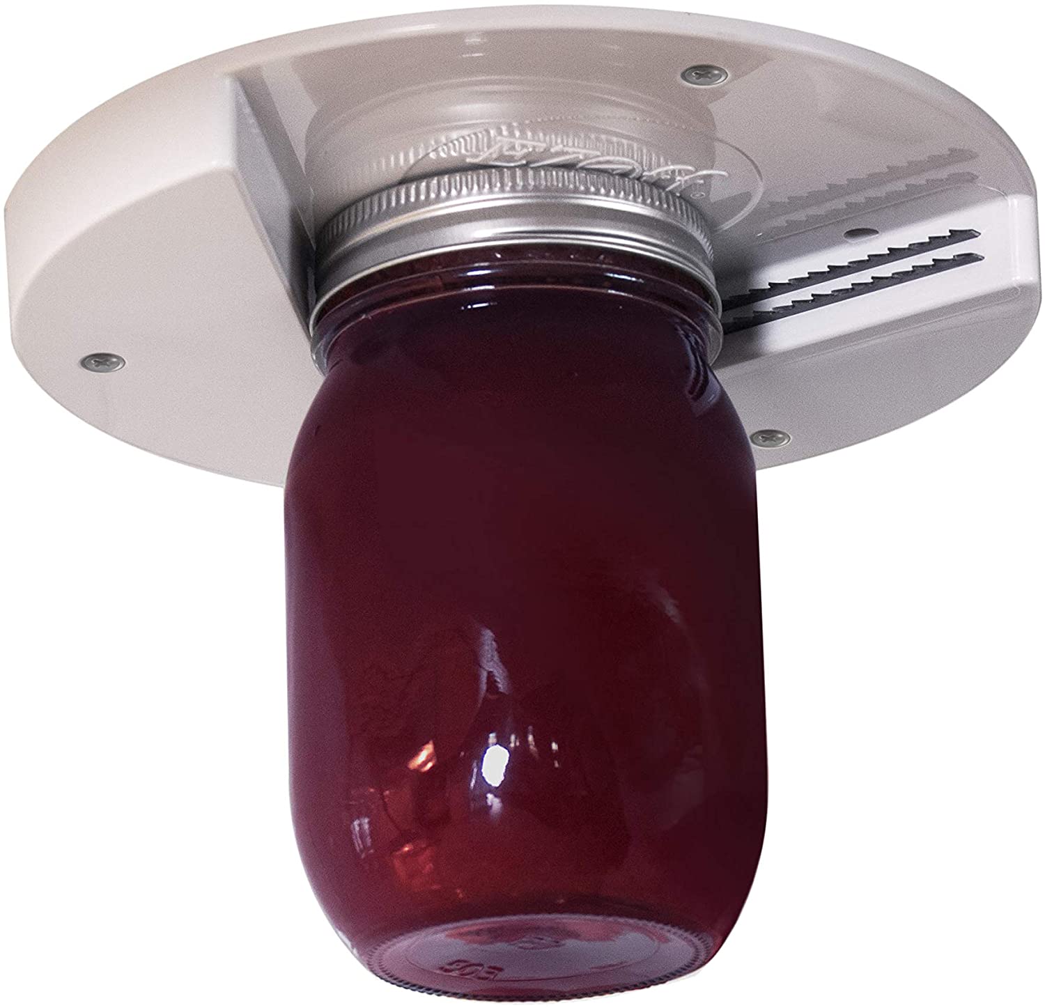 Kichwit Adjustable Jar Opener for Arthritis, All Metal Construction, Easily  Opens 3/8 to 4 Jar and Bottle Lids, Free Bonus Bottle Opener Keychain