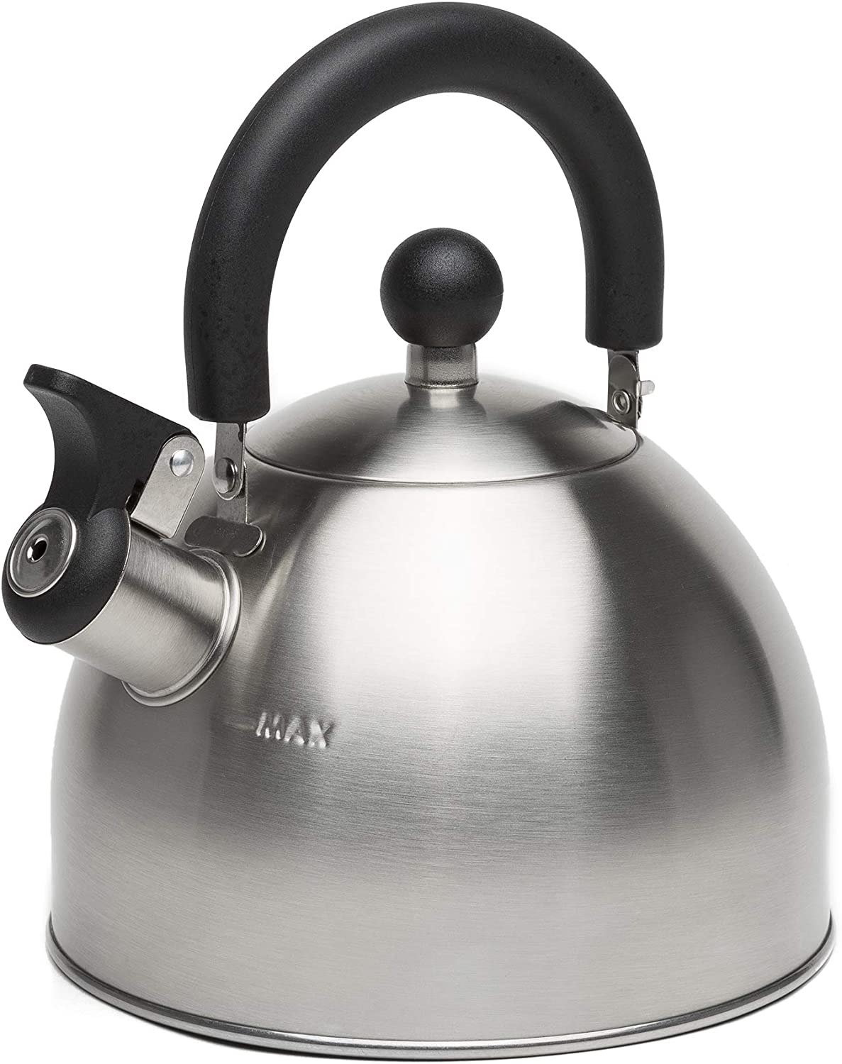 OXO Brew Brushed Stainless Steel 1.7 Qt Classic Tea Kettle - Fante's  Kitchen Shop - Since 1906