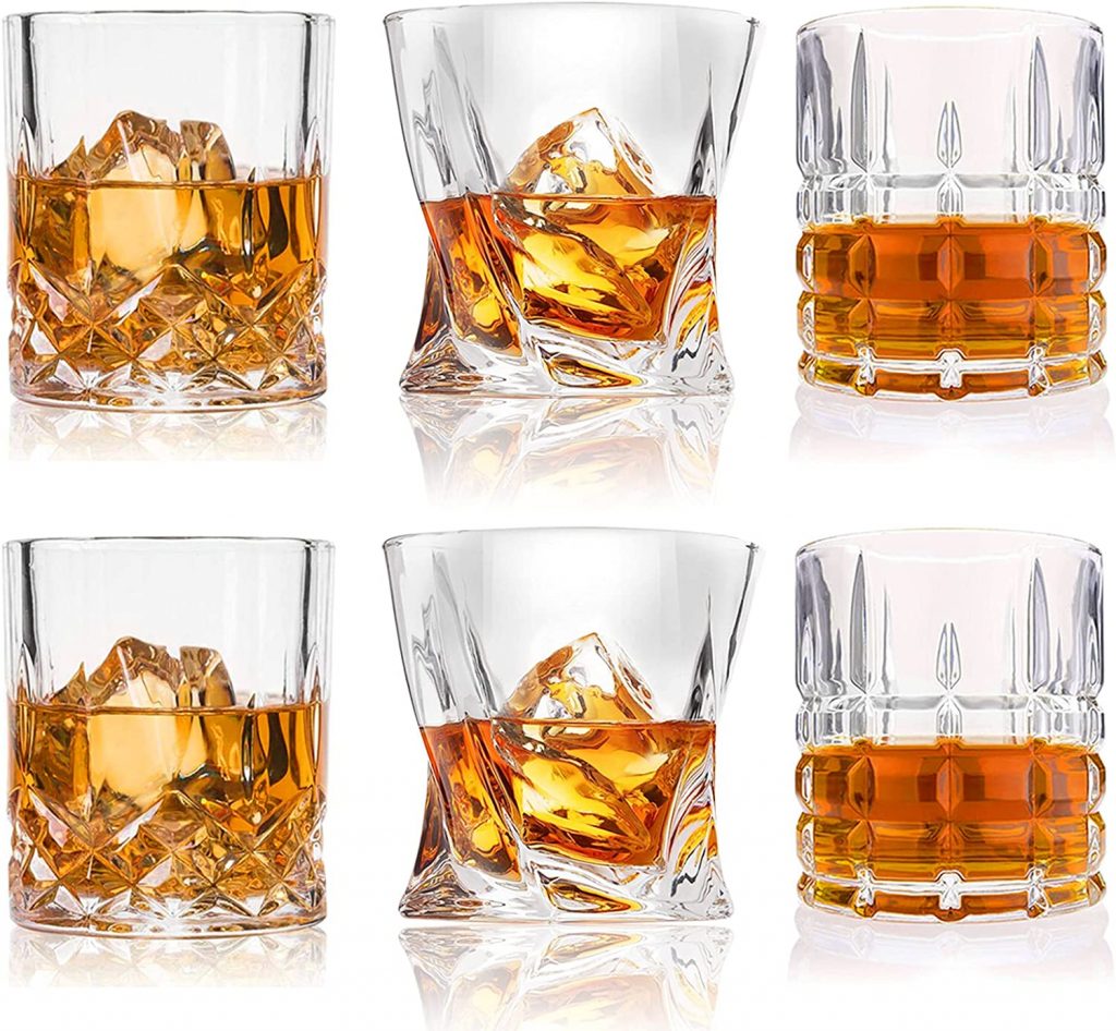 Mofado Classic T Whiskey Glasses Set Of 2