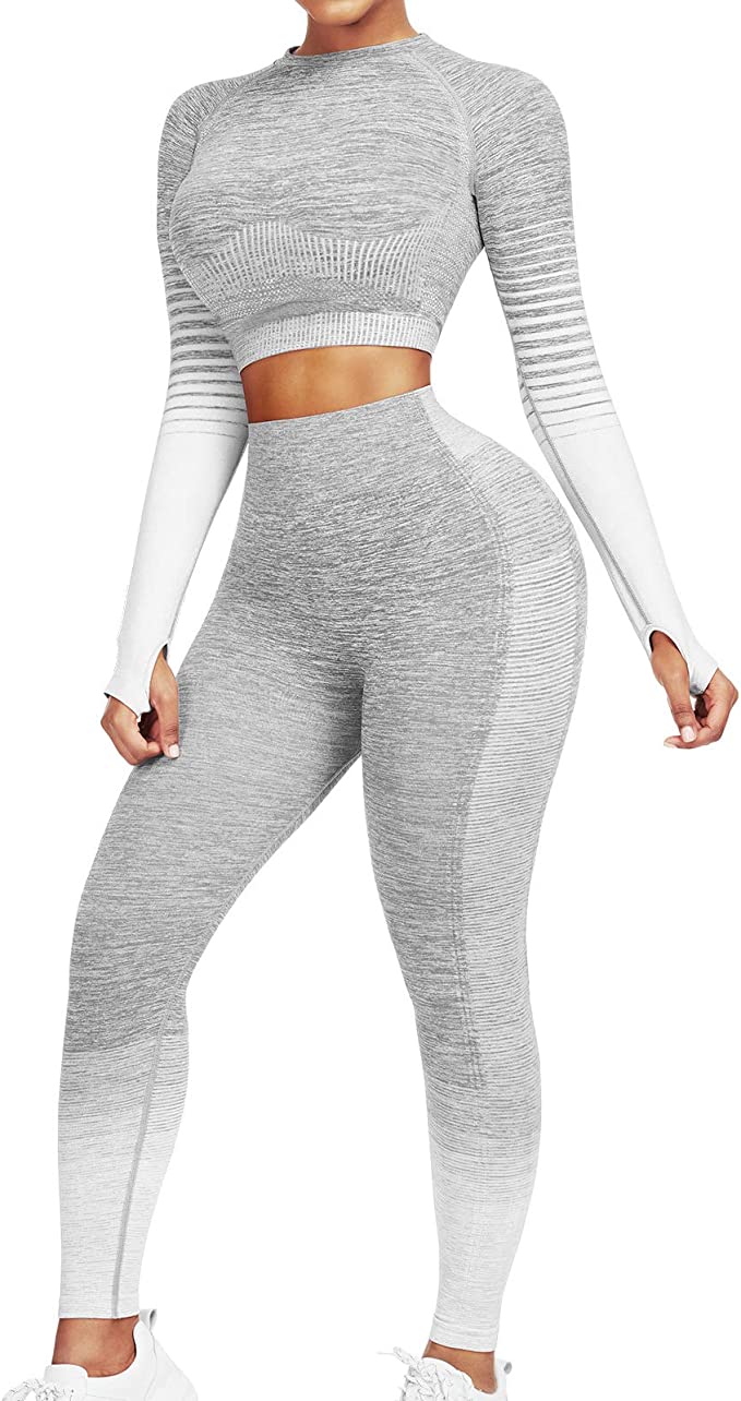 JULY'S SONG Workout Clothing Sets, 5 Piece