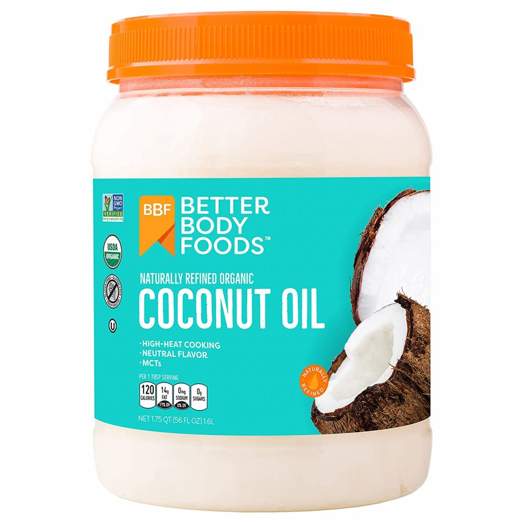 BetterBody Foods HighHeat Cooking Coconut Oil