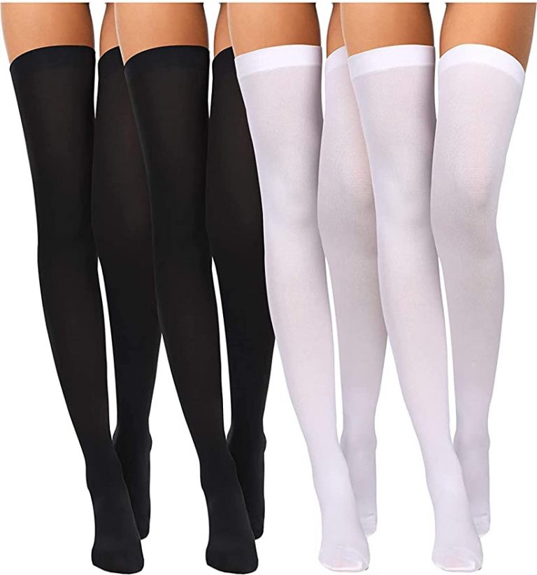 Dorallure 20d Sheer Nylon And Spandex Thigh High Stockings